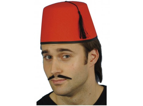 Sombrero de moro rojo