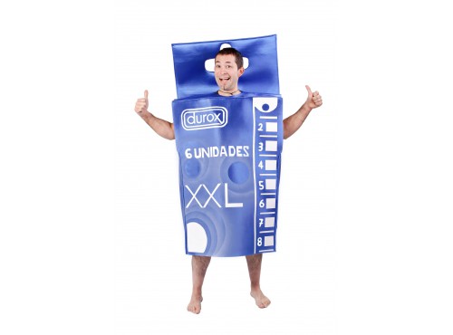 Disfraz de caja de condones