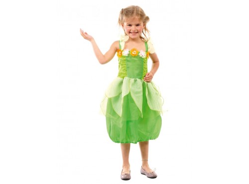 Disfraz de hada verde para niña
