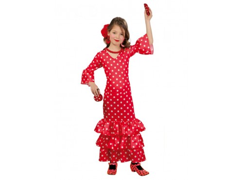 Disfraz de flamenca para niña