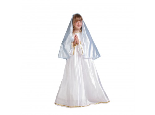 Disfraz de virgen María para niña