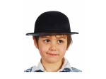 Sombrero bombín negro infantil