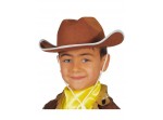 Sombrero vaquero infantil marrón