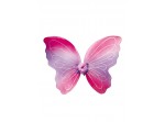 Alas de mariposa rosa